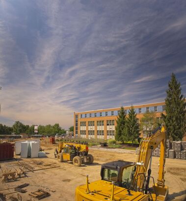 Athletic Center Construction Photos