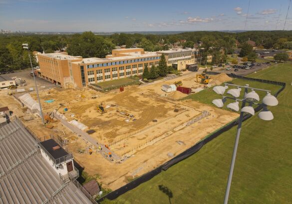 Athletic Center Construction Photos
