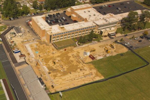 Athletic Center Construction Photos