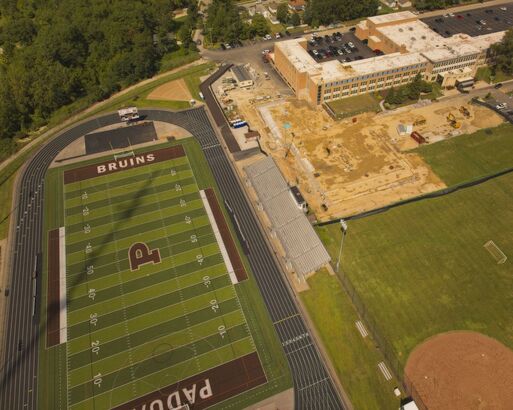 Athletic Center Construction Photos