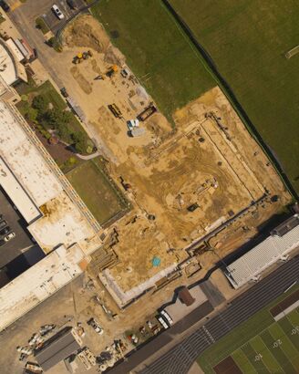 Athletic Center Construction Photos