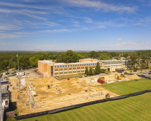 Athletic Center Construction Photos