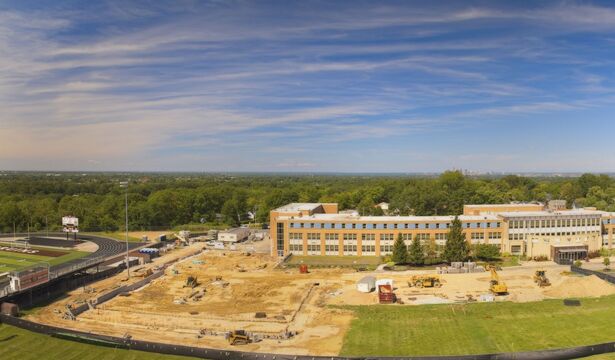 Athletic Center Construction Photos