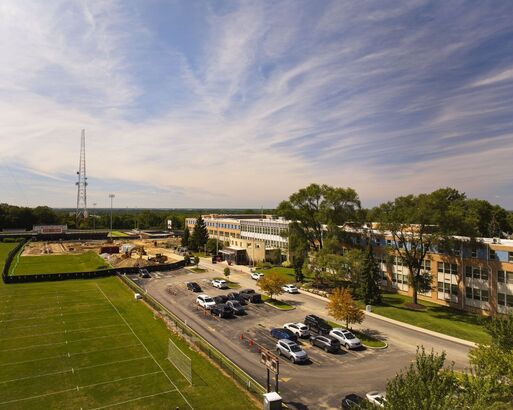 Athletic Center Construction Photos