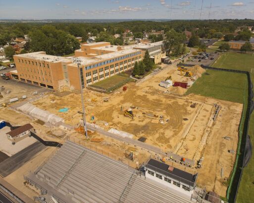 Athletic Center Construction Photos