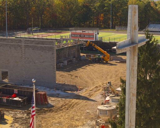 Athletic Center Construction Photos (Nov. 2025)