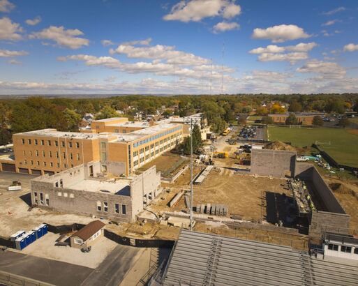 Athletic Center Construction Photos (Nov. 2025)
