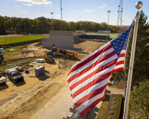 Athletic Center Construction Photos (Nov. 2025)