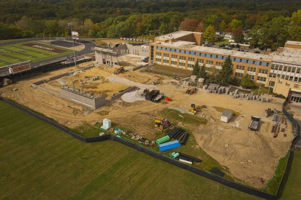 Athletic Center Construction Photos (Nov. 2025)