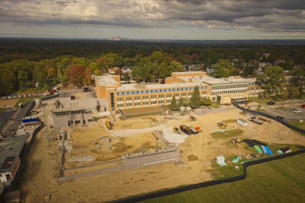 Athletic Center Construction Photos (Nov. 2025)