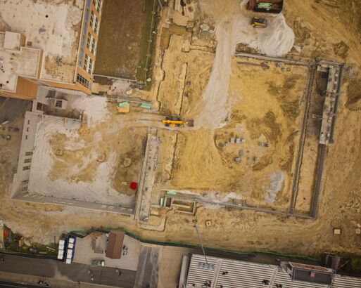 Athletic Center Construction Photos (Nov. 2025)