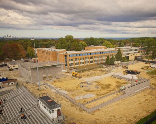 Athletic Center Construction Photos (Nov. 2025)