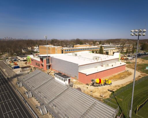 Athletic Center Construction Photos (April 2026)