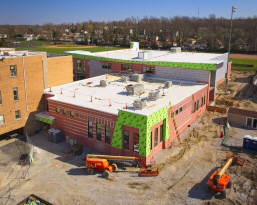 Athletic Center Construction Photos (April 2026)