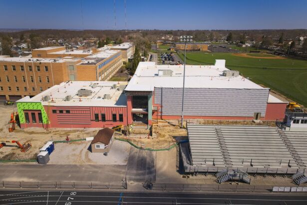 Athletic Center Construction Photos (April 2026)