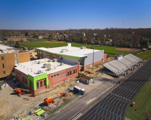Athletic Center Construction Photos (April 2026)