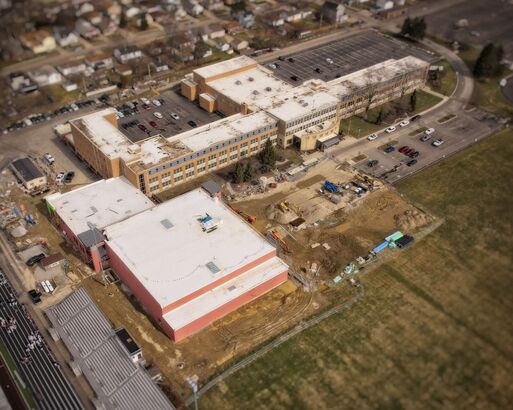 Athletic Center Construction Photos (March 2026)