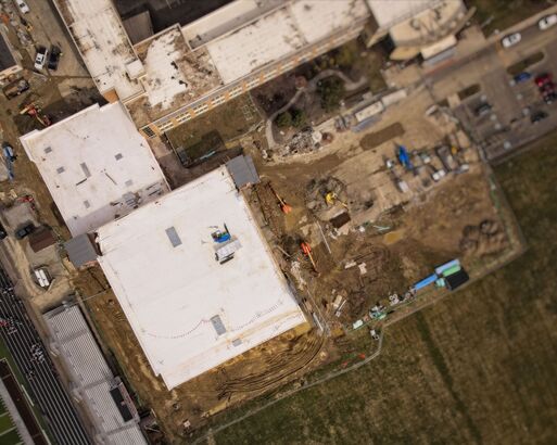 Athletic Center Construction Photos (March 2026)