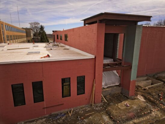 Athletic Center Construction Photos (March 2026)