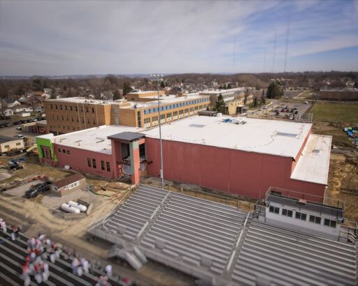 Athletic Center Construction Photos (March 2026)