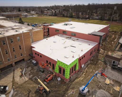 Athletic Center Construction Photos (March 2026)