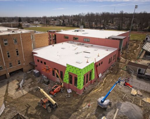 Athletic Center Construction Photos (March 2026)