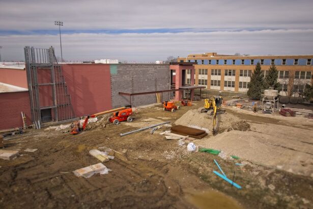 Athletic Center Construction Photos (March 2026)