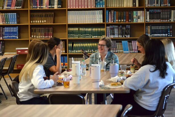 Howley Foundation Visits Padua Student Scholarship Recipients