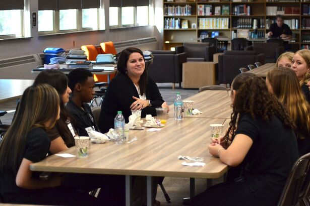Howley Foundation Visits Padua Student Scholarship Recipients