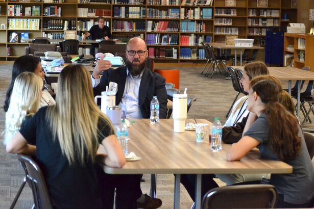 Howley Foundation Visits Padua Student Scholarship Recipients