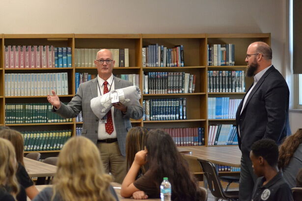 Howley Foundation Visits Padua Student Scholarship Recipients