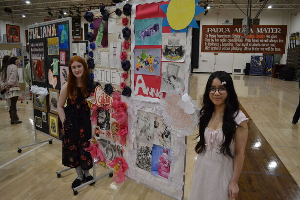 Padua inducts nine talented artists into NAHS Chapter