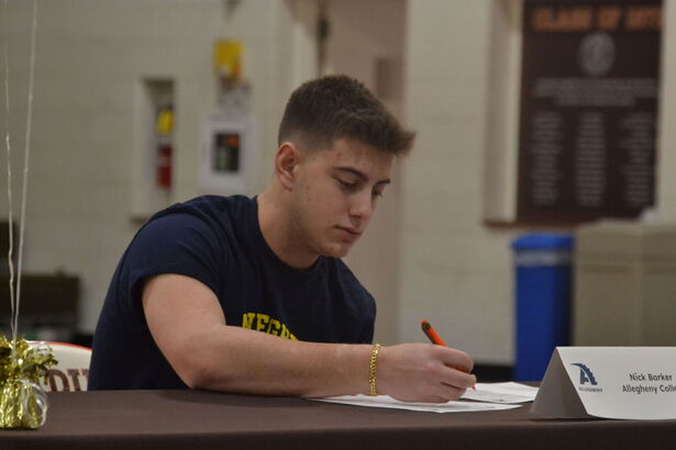 Padua Football Seniors Announce College Choices on National Signing Day