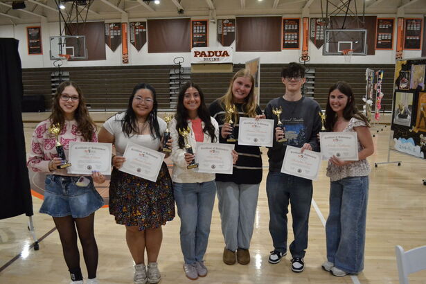 Padua inducts nine talented artists into NAHS Chapter