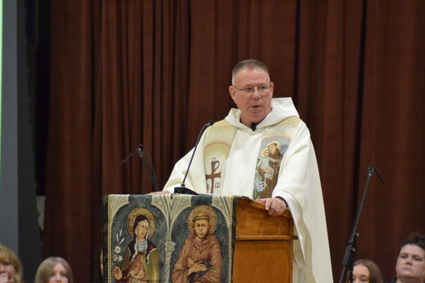 Padua Celebrates All Saints Day Mass