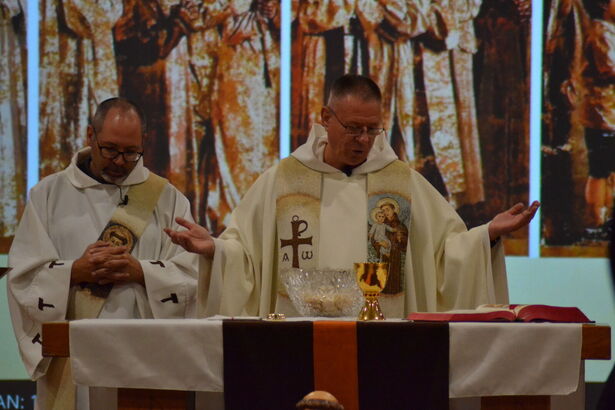 Padua Celebrates All Saints Day Mass