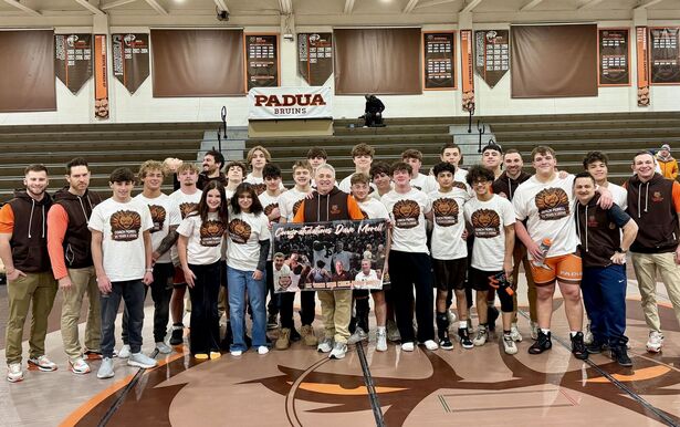 Dave Morell ’80 Honored for 25 Years as Padua Wrestling Coach