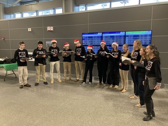Padua Choir Performs at the 2024 United Fantasy Flight Event 
