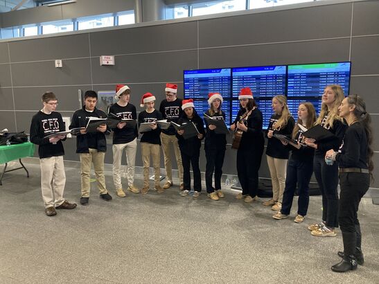 Padua Choir Performs at the 2024 United Fantasy Flight Event 