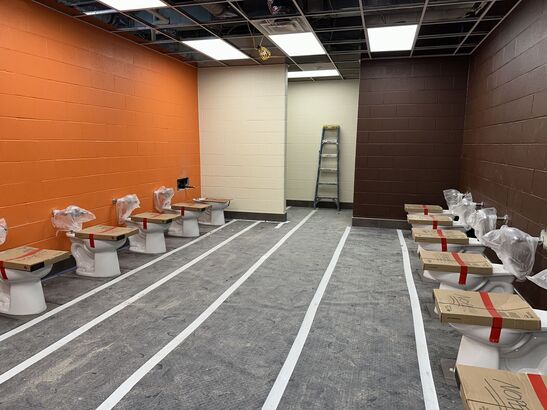 Athletic Center Construction Photos (April 2026)