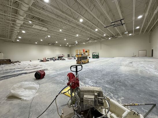 Athletic Center Construction Photos (April 2026)