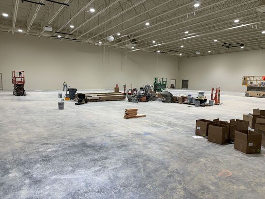 Athletic Center Construction Photos (April 2026)