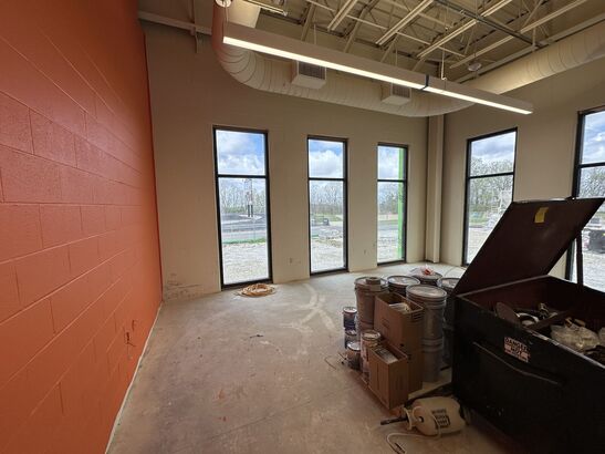 Athletic Center Construction Photos (April 2026)