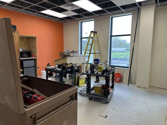 Athletic Center Construction Photos (April 2026)