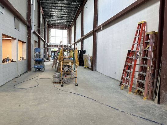 Athletic Center Construction Photos (April 2026)