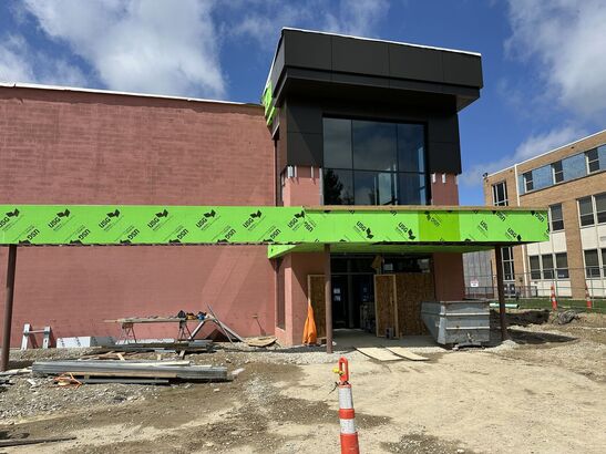 Athletic Center Construction Photos (April 2026)