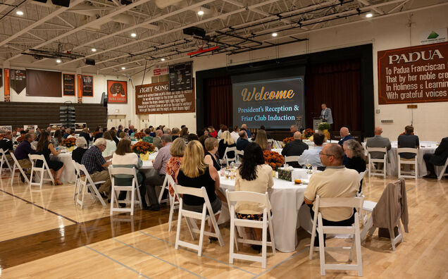 President’s Reception & The Friar Club Induction 2025
