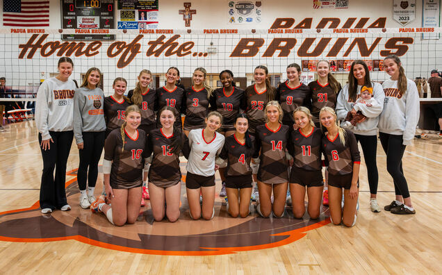 Padua Volleyball Plays Final Home Game in Current Gymnasium, Marking End of an Era