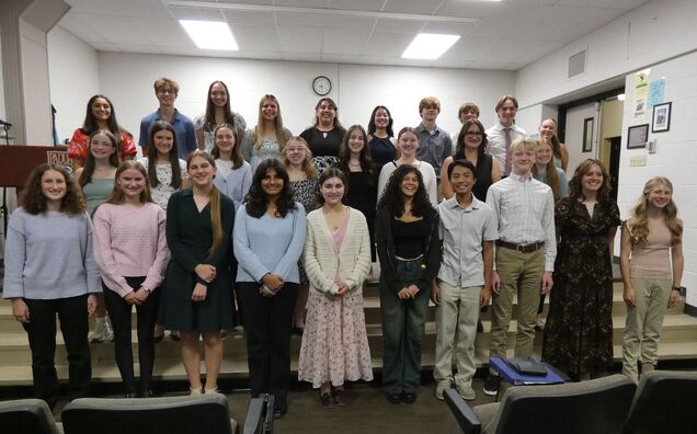 Tri-M Music Honor Society Induction 2025