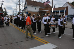 Marching Bruins Perform in Feast of St. Rocco Procession